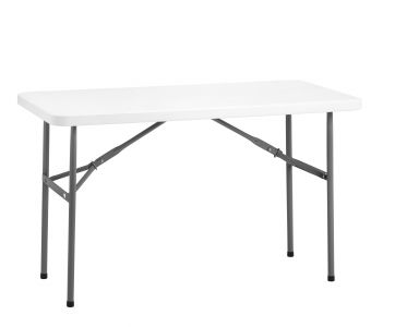 Table pliante légère intérieure-extérieure pour collectivités